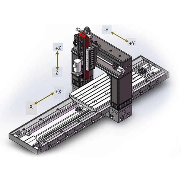 CNC gantry type milling machine